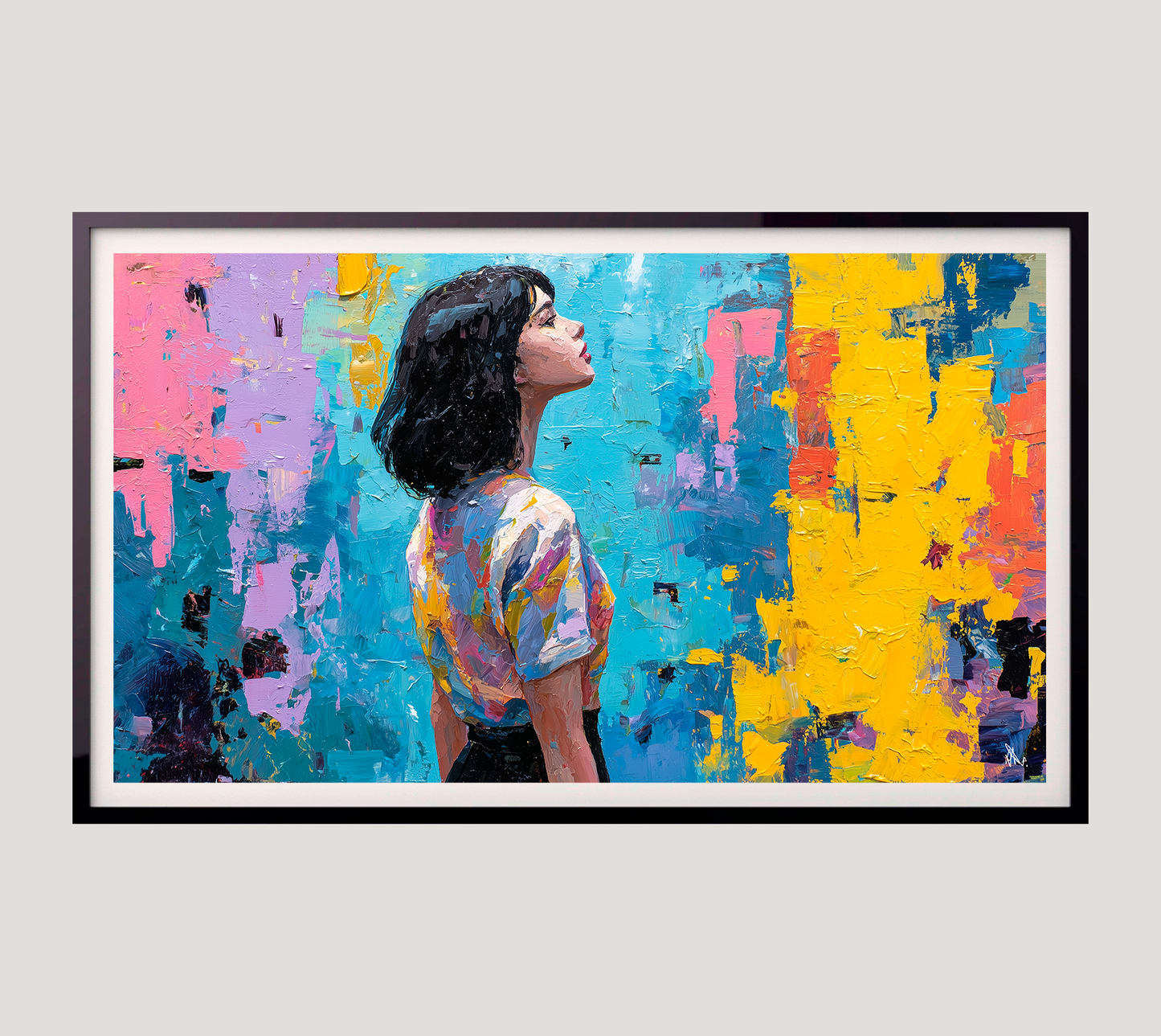 She Breathes the Color