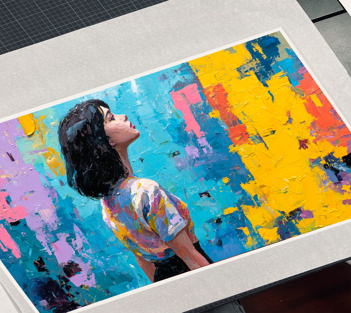 She Breathes the Color