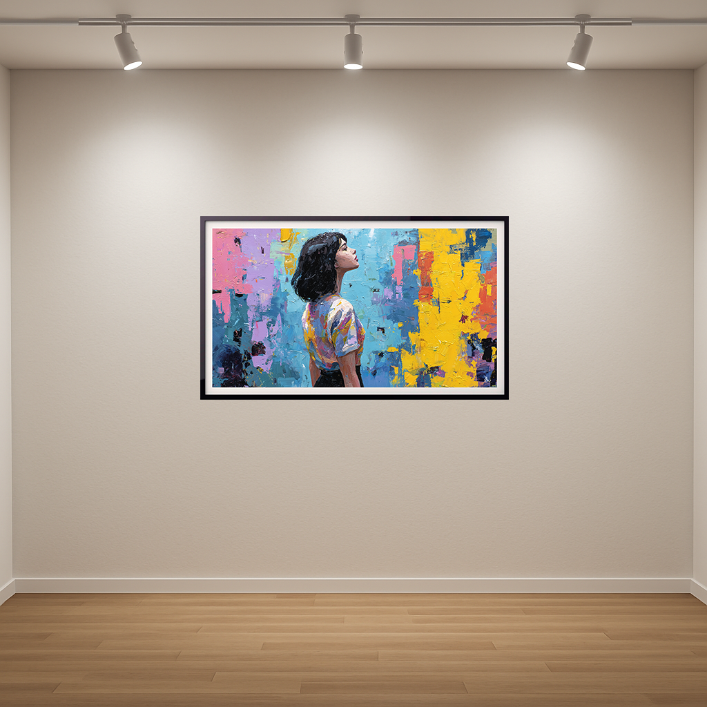 She Breathes the Color