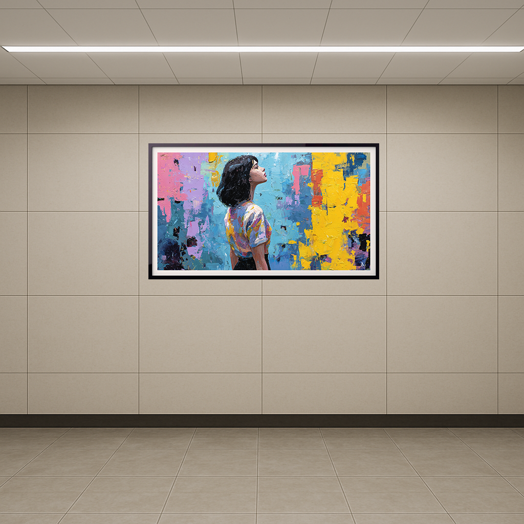 She Breathes the Color